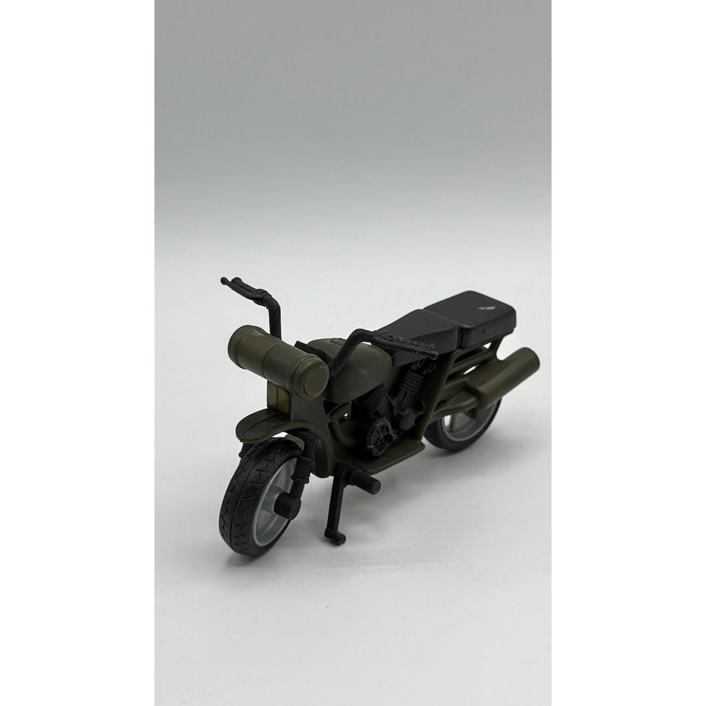 World Peacekeepers Power Team Elite Military Motorcycle 1:18 Scale Vehicle Green - Picture 8 of 14